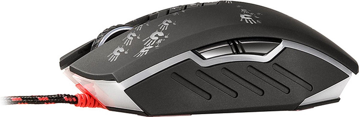 A4Tech - Muis - Gamingmuis - 6200 Dpi, Rgb-Achtergrondverlichting, Bloody - afbeelding 6