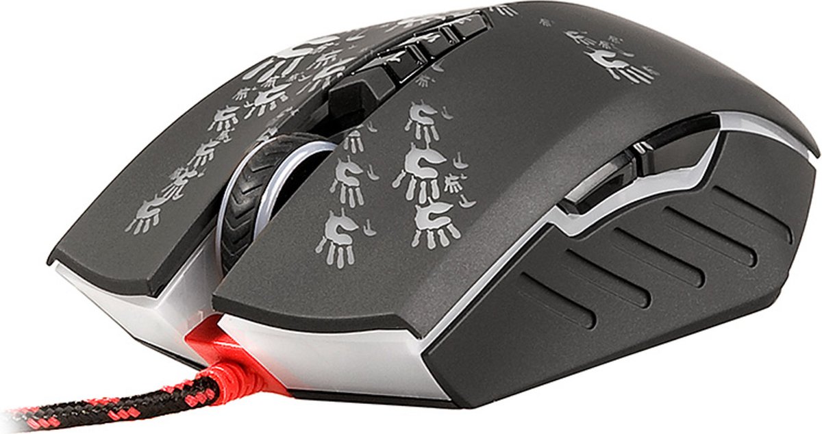 A4Tech - Muis - Gamingmuis - 6200 Dpi, Rgb-Achtergrondverlichting, Bloody - afbeelding 7