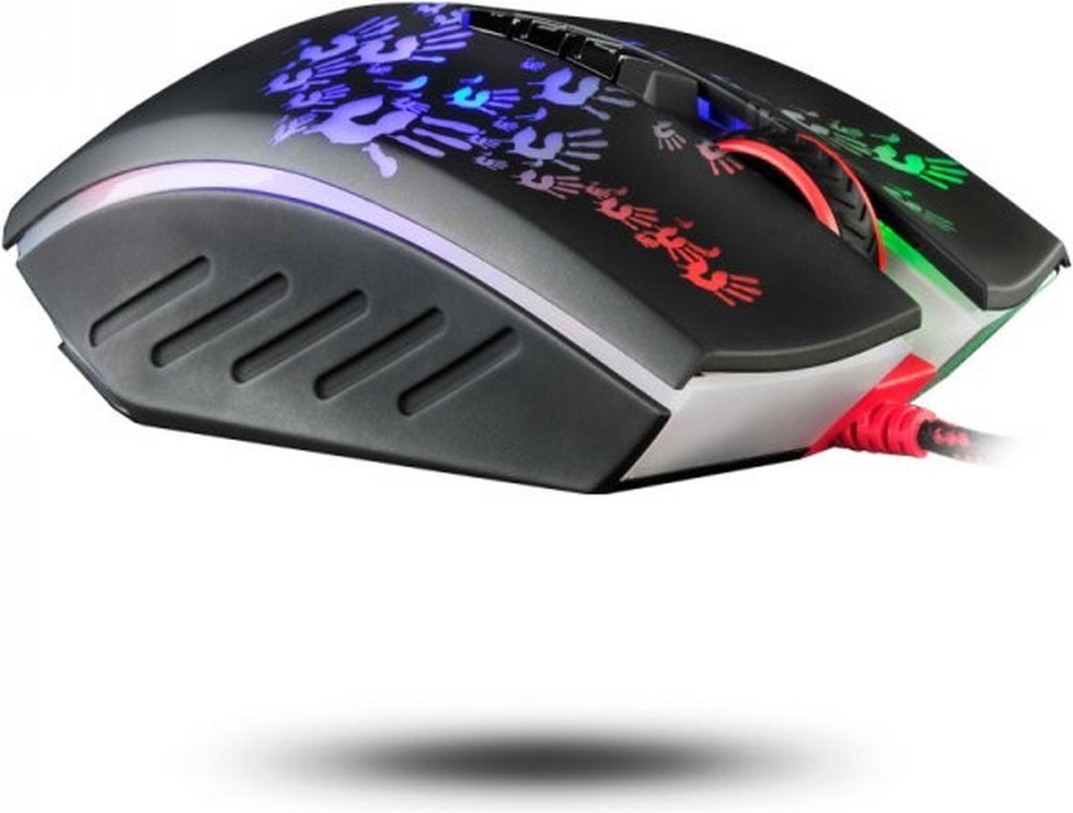 A4Tech - Muis - Gamingmuis - 6200 Dpi, Rgb-Achtergrondverlichting, Bloody - afbeelding 8