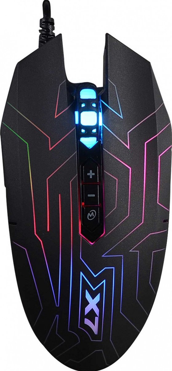 A4Tech Xgame X77 - Muis Oscar Neon Gaming Mouse Neon Lighting 2400 Dpi - afbeelding 7