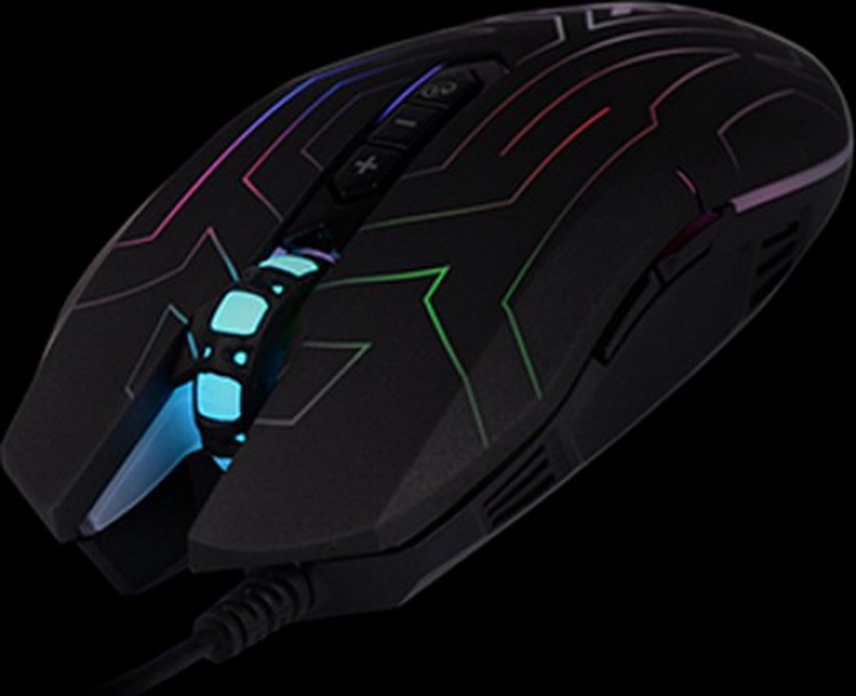 A4Tech Xgame X77 - Muis Oscar Neon Gaming Mouse Neon Lighting 2400 Dpi - afbeelding 11