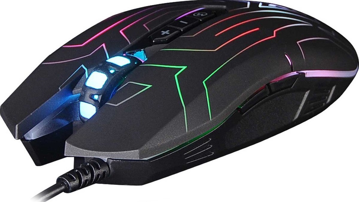 A4tech A4Tech Xgame X77 - Muis Oscar Neon Gaming Mouse Neon Lighting 2400 Dpi