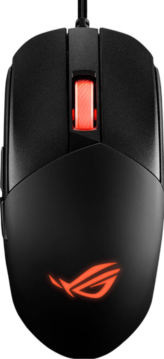 ASUS Asus Rog Strix Impact Iii Muis Rechtshandig Usb Type-A Optisch 12000 Dpi