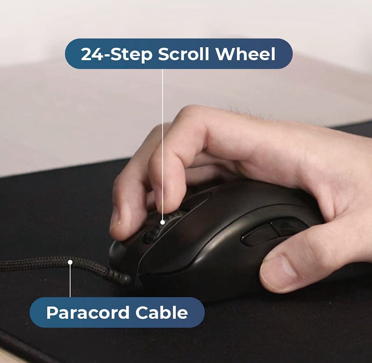 Benq Bedrade Gaming Muis Zowie Ec3-C - Rechthandig - Usb Type-A - 3200 Dpi - afbeelding 7