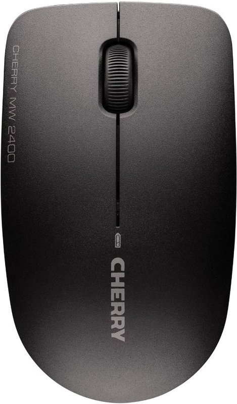 Cherry mw 2400 optisch - CHERRY MW 2400 Zwart Draadloze Muis