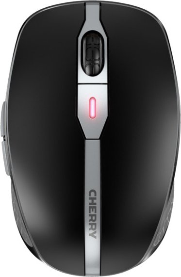 Cherry mw 9100 muis ambidextrous rf d - CHERRY MW 9100 Zwart Draadloze muis