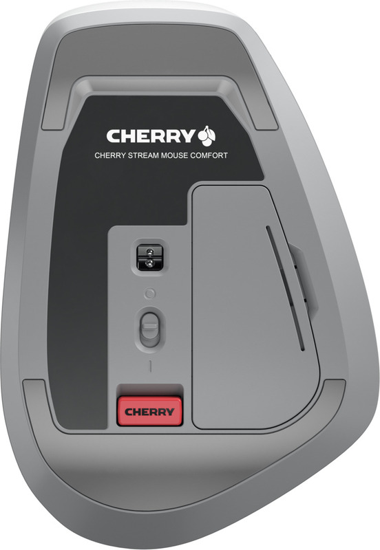 Cherry stream comfort wit draadloze m 2 orig - CHERRY STREAM MOUSE COMFORT Wireless White