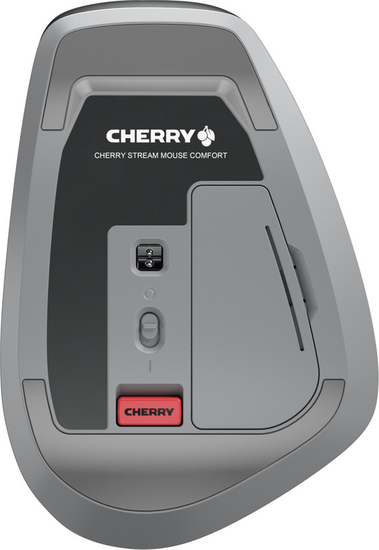 Cherry stream comfort zwart draadloze 2 orig - CHERRY STREAM MOUSE COMFORT