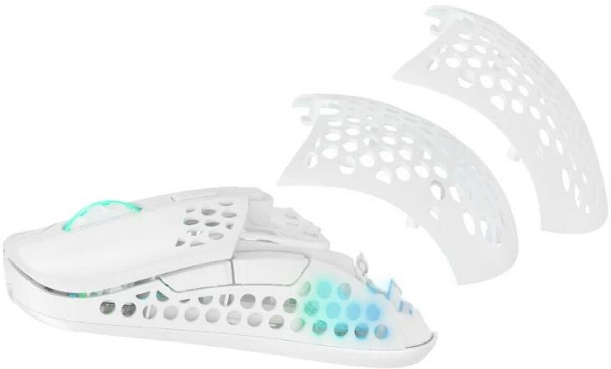 Cherry Xtrfy M42 Rgb Muis Gamen Ambidextrous Rf Wireless + Usb Type-C Optisch - afbeelding 9