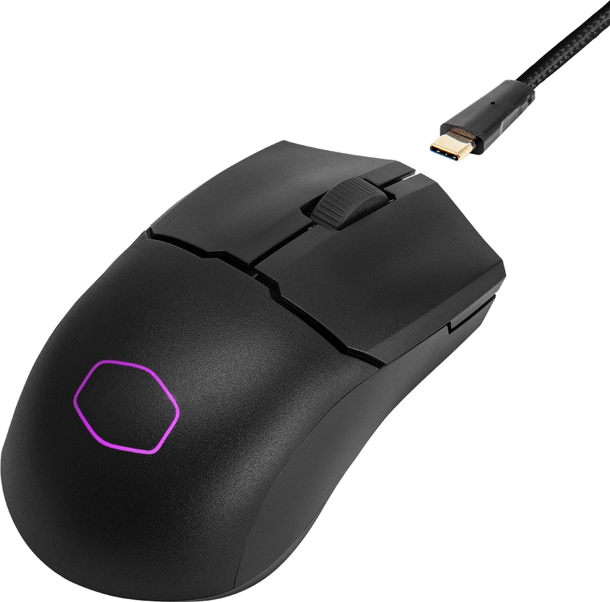 MM712 58g Draadloze Gaming Muis - 19000 DPI Optische Sensor - Zwart - afbeelding 2