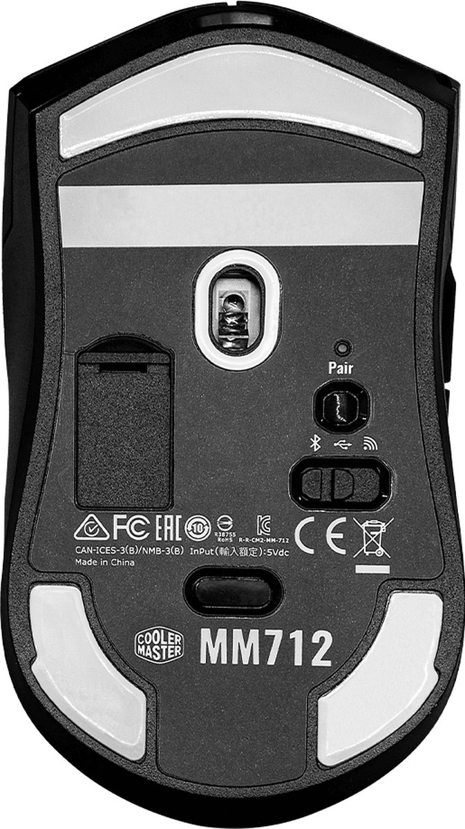 MM712 58g Draadloze Gaming Muis - 19000 DPI Optische Sensor - Zwart - afbeelding 8