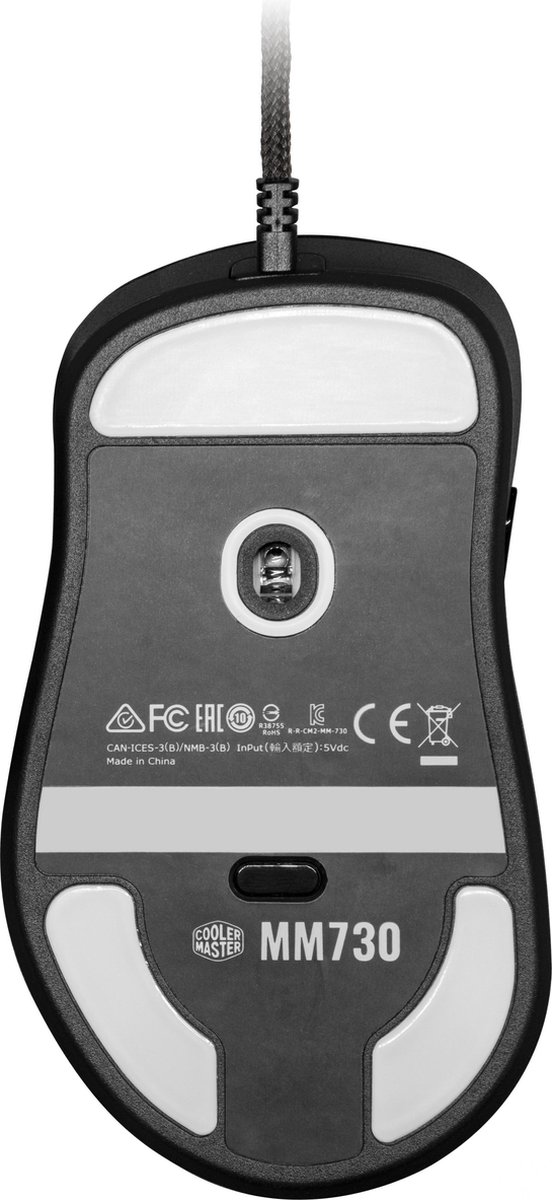 Cooler Master Mm730 Gaming Muis - Black Matte - afbeelding 3