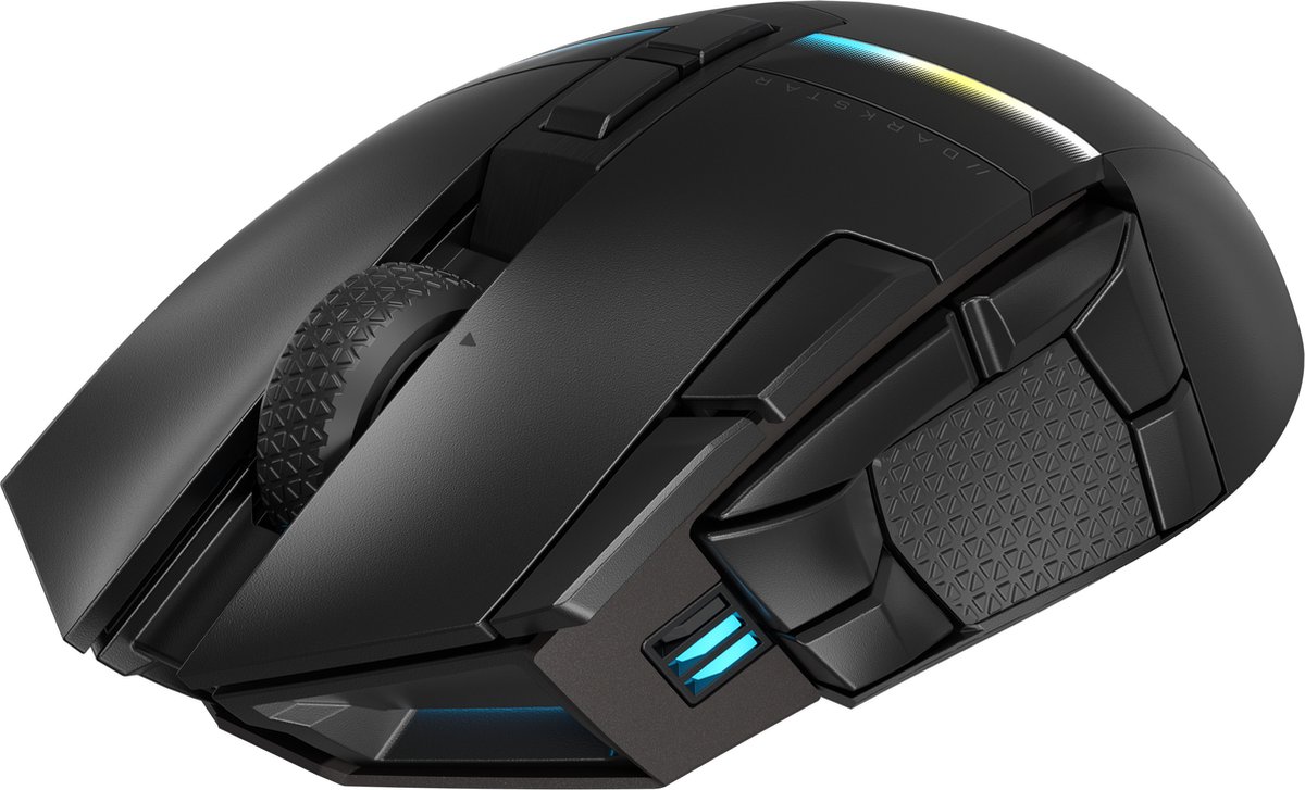 Corsair Darkstar - Draadloze Optische Gaming Muis - Backlit Rgb Led - Zwart - afbeelding 10