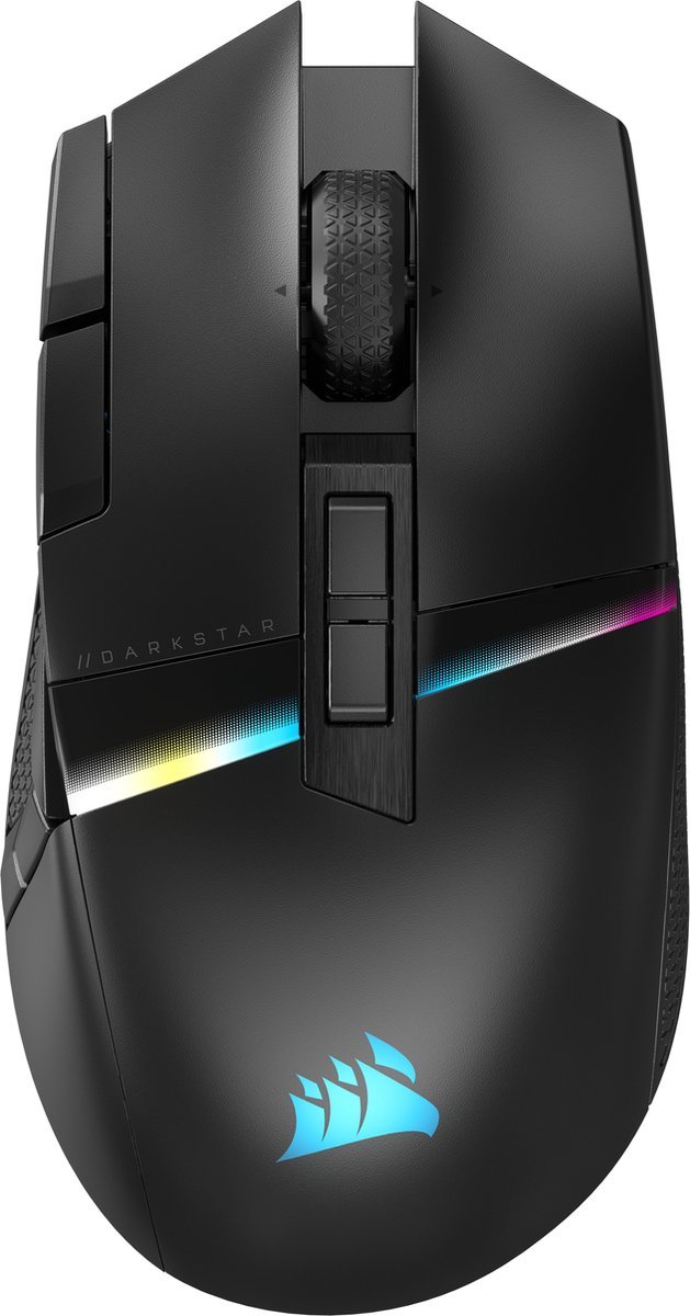 Corsair Corsair Darkstar - Draadloze Optische Gaming Muis - Backlit Rgb Led - Zwart