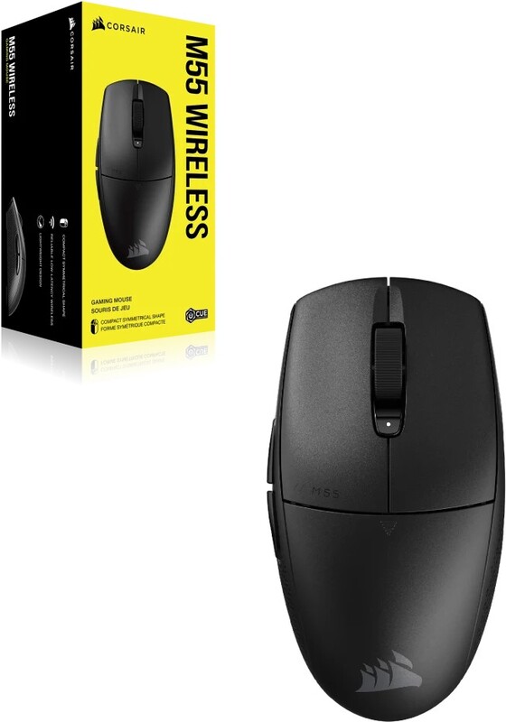 Corsair m55 wireless muis 5 orig - Corsair M55 Draadloze Gaming Muis - Lichtgewicht - 24.000 DPI - Zwart