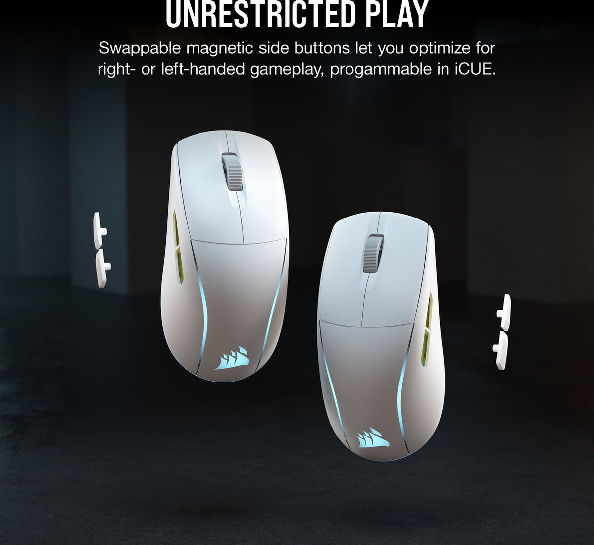 M75 WIRELESS Lightweight RGB Gaming Mouse - afbeelding 4