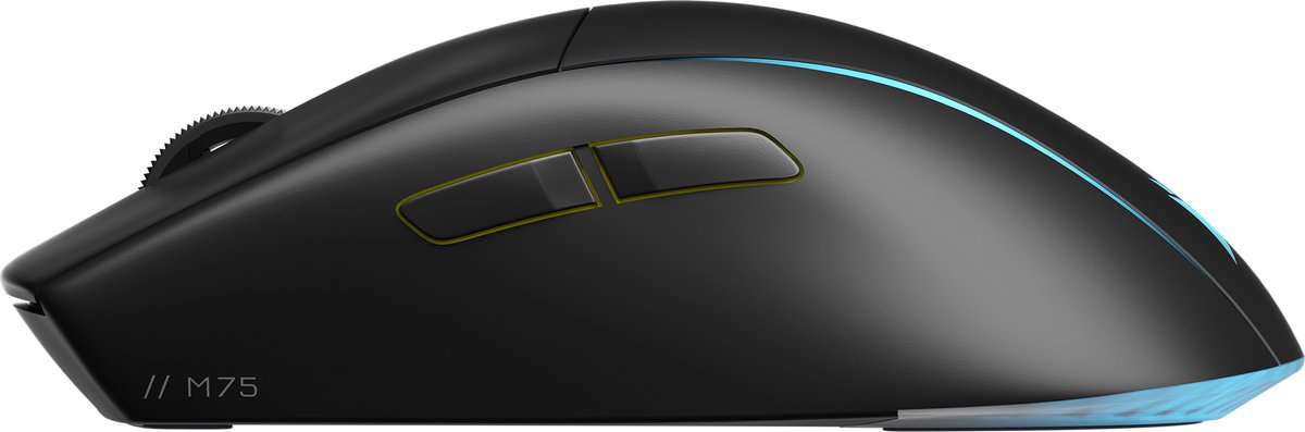 Corsair M75 Draadloze Gaming Muis - Optisch - 89 Gram - 26.000 Dpi - Zwart - afbeelding 2