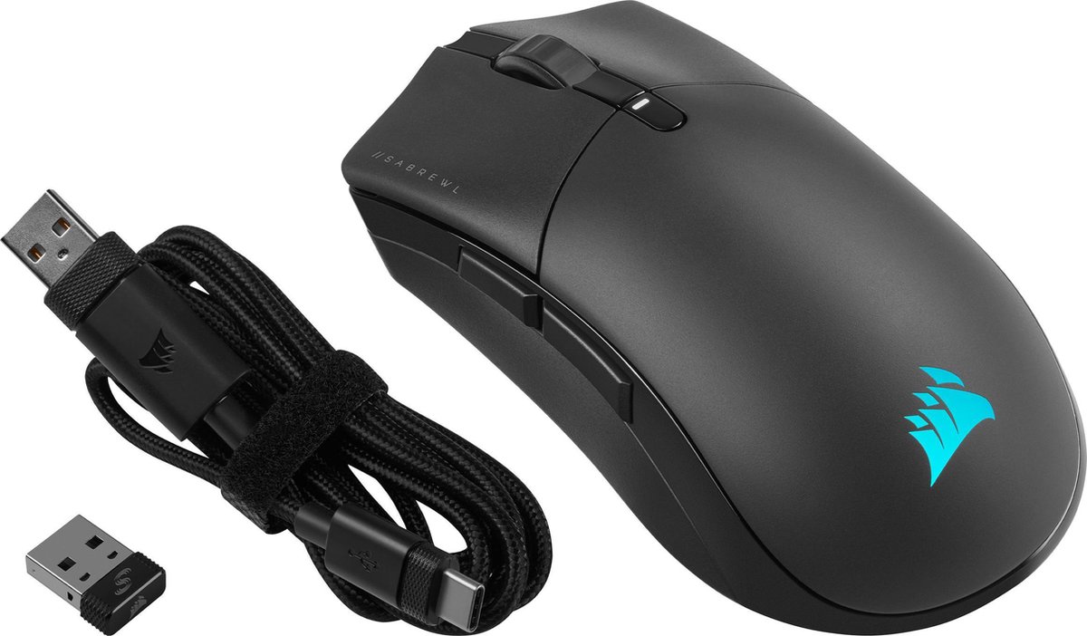 Sabre Rgb Pro Draadloze Champion Series Gaming Muis (Black) - afbeelding 7