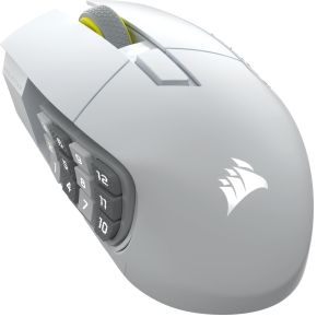 Scimitar Elite Wireless SE MMO Gaming Mouse - White - afbeelding 3
