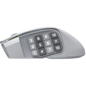 Scimitar Elite Wireless SE MMO Gaming Mouse - White - afbeelding 4