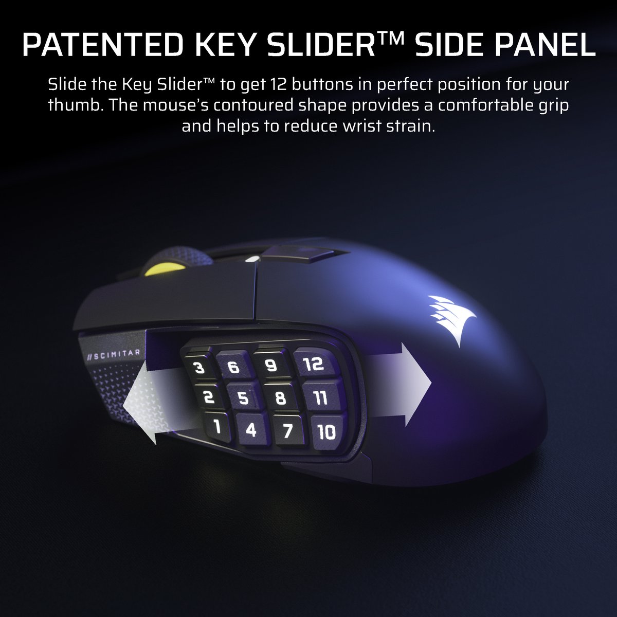 Scimitar Elite Wireless SE MMO Gaming Mouse - afbeelding 4