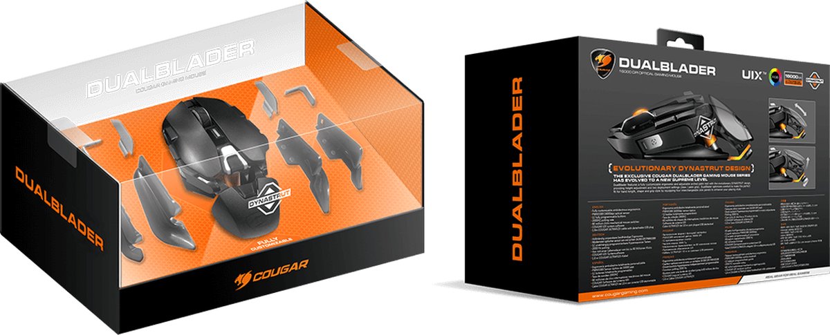 Dualblader Volledig Aanpasbare Gaming Muis Met Tweehandige Ergonomie - afbeelding 7