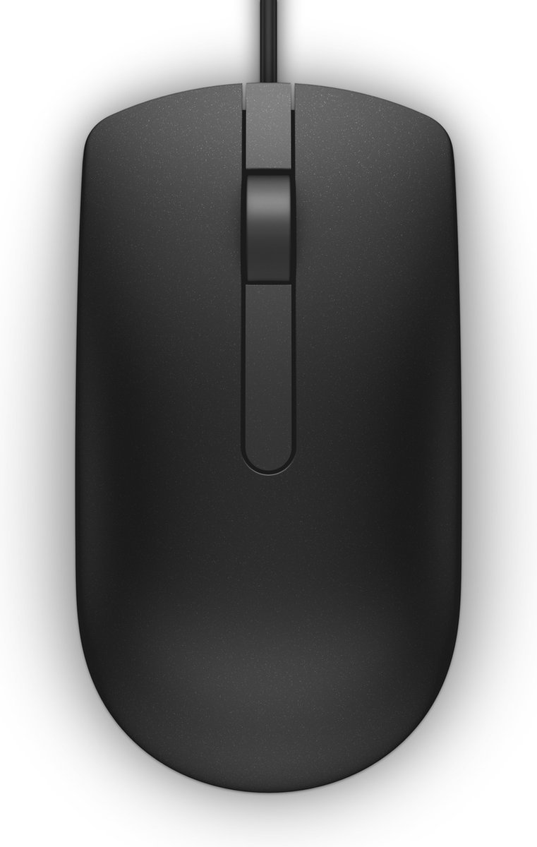 Dell Dell - Optische Usb Muis - Links- En Rechtshandig - Zwart - Ms116 - 1000 Dpi