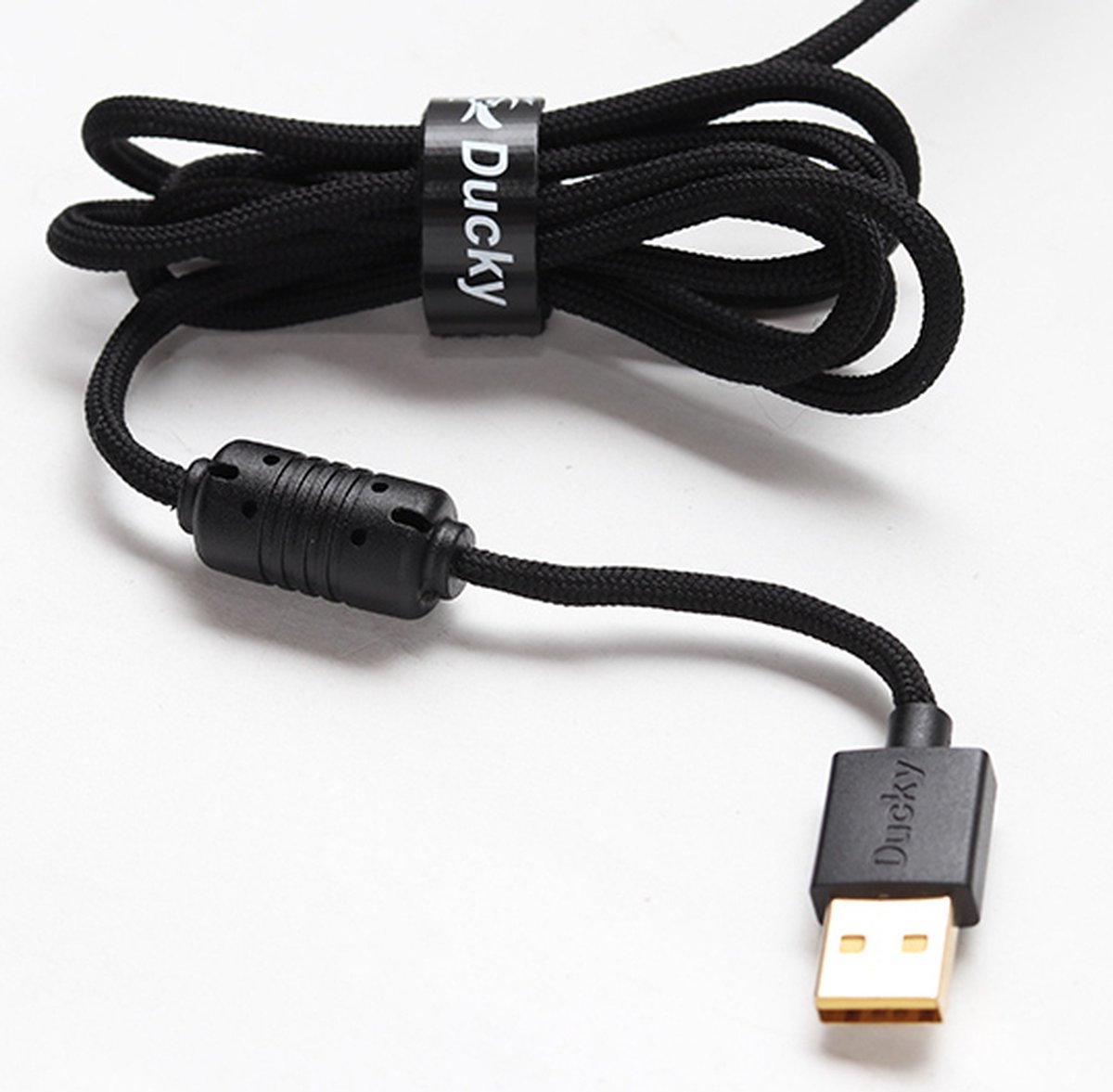 Ducky Feather Gaming-Muis Usb Zwart 7 Toetsen 16000 Dpi Verlicht - afbeelding 4