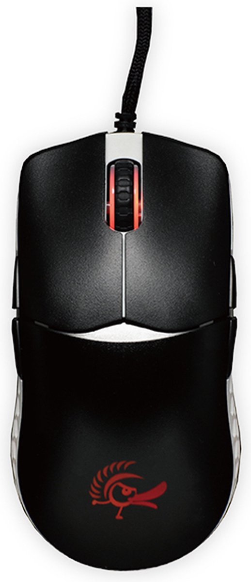 Ducky Ducky Feather Gaming-Muis Usb Zwart 7 Toetsen 16000 Dpi Verlicht
