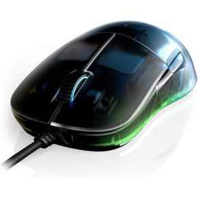XM1 RGB Dark Frost met PixArt PMW3389 Sensor, en Kailh GM 4.0 Switches Muis (Dark Fr... - afbeelding 4