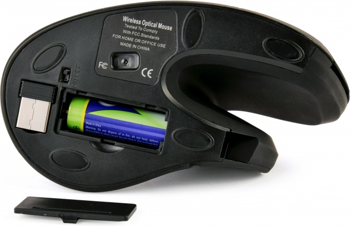 Gembird ergonomische draadloze optisch 2 orig - Gembird MUSW-ERGO-03