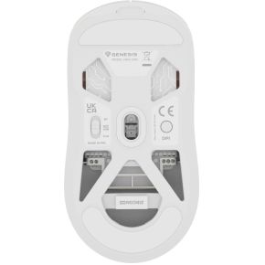 Gaming Mouse Genesis Zircon 660 Pro Wireless 26000Dpi (White) - afbeelding 3