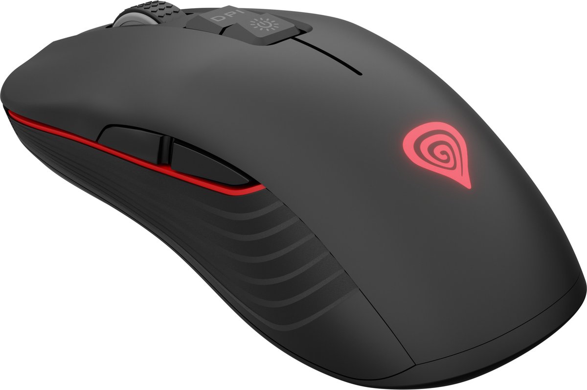 Genesis - Nmg-1321 Zircon 330 - Gaming Muis - 3600 Dpi - Zwart - afbeelding 4