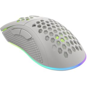 Krypton 555 White Gaming Mouse - afbeelding 2