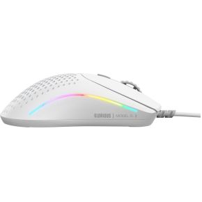 Model O 2 Mini Wired Gaming Muis - Mat Wit - afbeelding 3