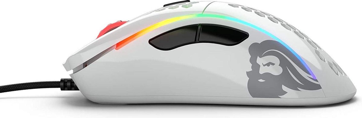 Glorious Pc Gaming Race Model D Gaming-Maus - Wit, Glanzend muis - afbeelding 2