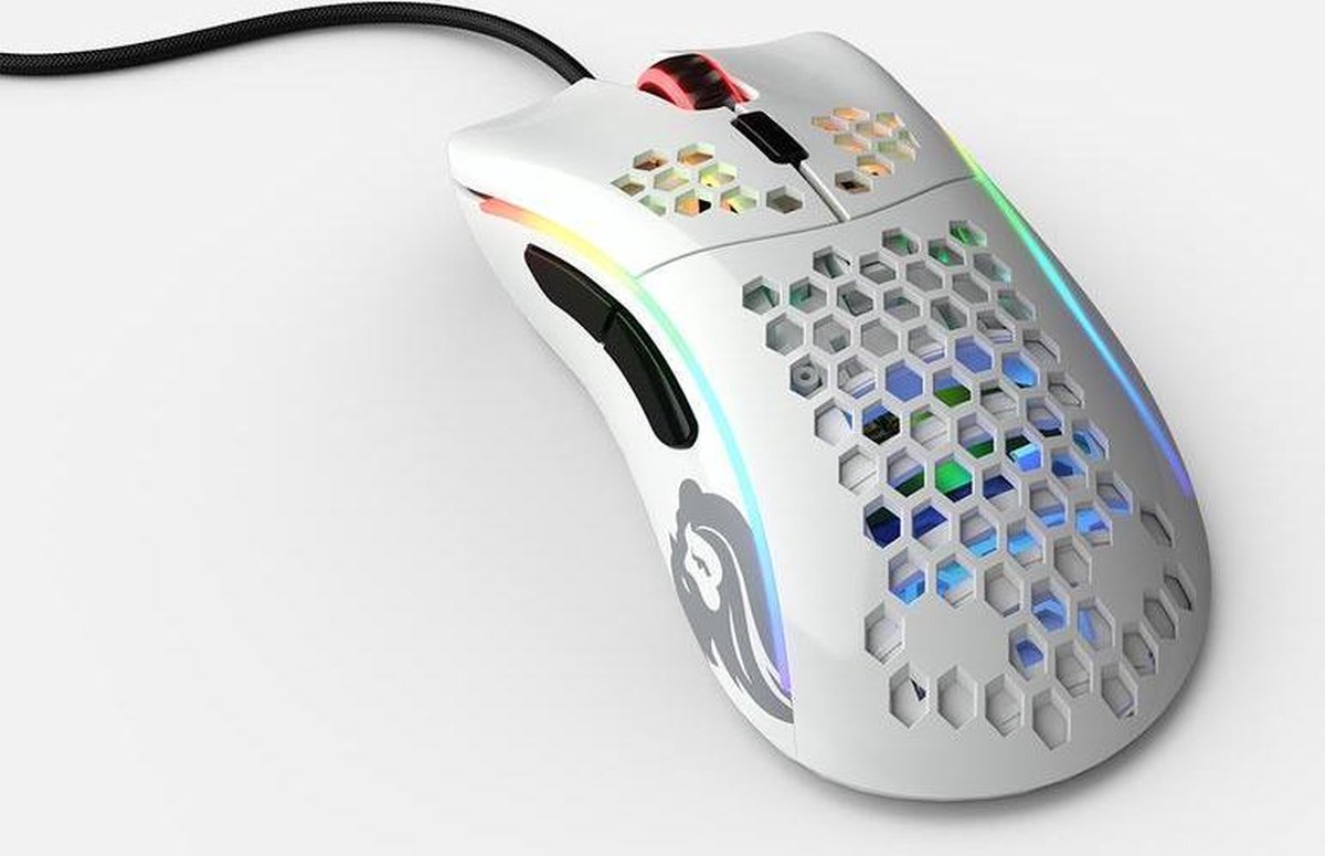 Glorious Pc Gaming Race Model D- (Small) - Muis - Glossy Wit - afbeelding 2