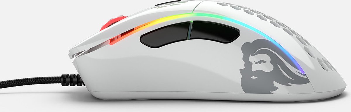 Glorious Pc Gaming Race Model D- (Small) - Muis - Glossy Wit - afbeelding 3