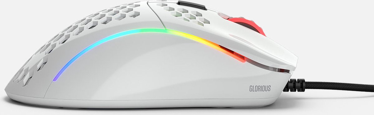 Glorious Pc Gaming Race Model D- (Small) - Muis - Glossy Wit - afbeelding 4