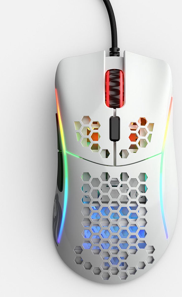 Glorious Pc Gaming Race Model D- (Small) - Muis - Glossy Wit - afbeelding 5