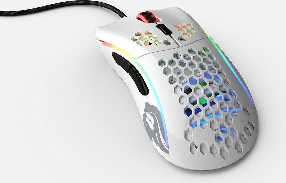 Glorious Pc Gaming Race Model D- (Small) - Muis - Glossy Wit - afbeelding 7