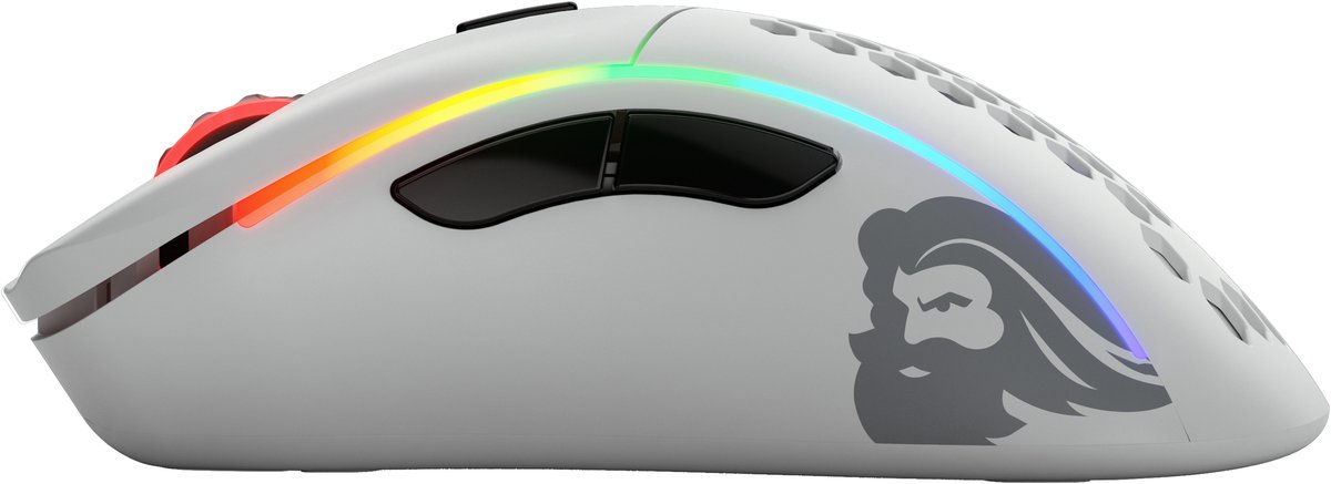 Glorious Pc Gaming Race Model D Wireless (Regular) Mat Wit - Muis - afbeelding 4