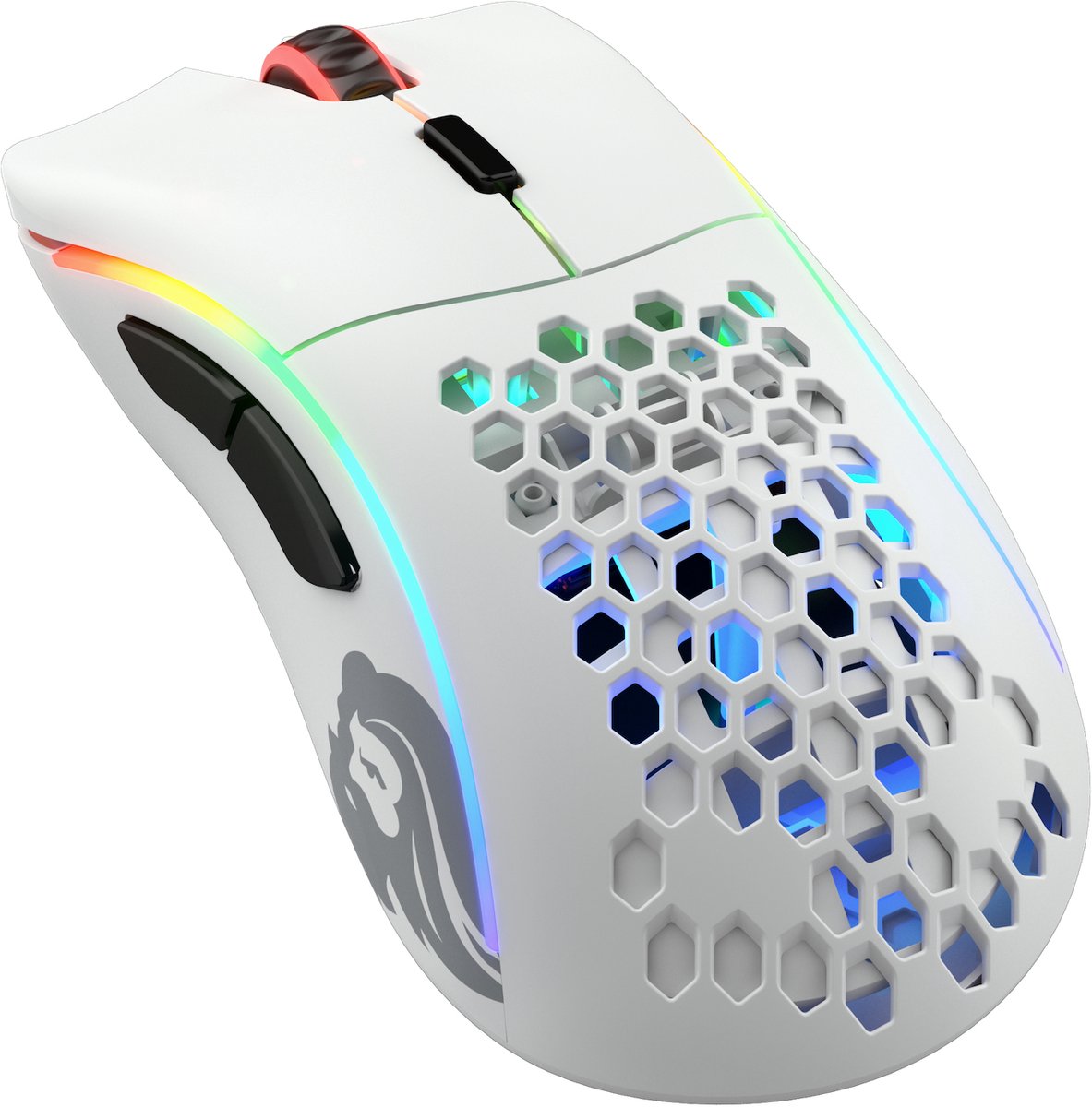 Glorious Pc Gaming Race Model D Wireless (Regular) Mat Wit - Muis - afbeelding 6