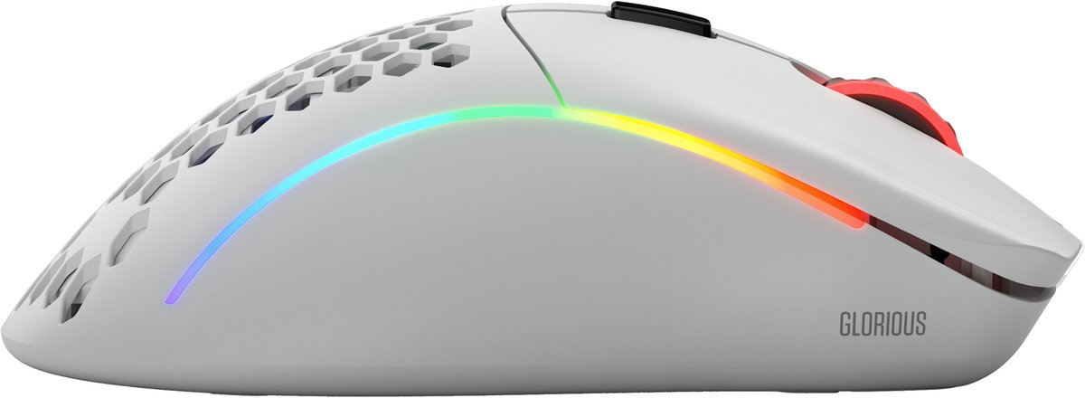 Glorious Pc Gaming Race Model D Wireless (Regular) Mat Wit - Muis - afbeelding 7