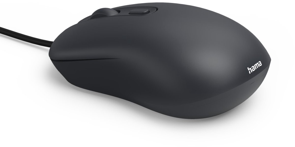 Hama Cm-200 - Optische Bedraade Muis - 4 Knoppen - Stil - Zwart - afbeelding 4