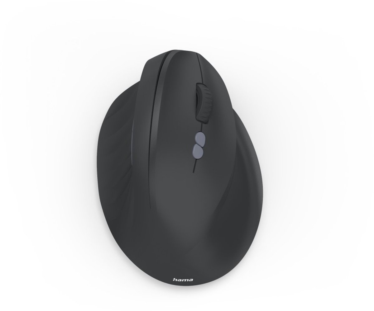 Hama Hama Ecm-500R - Optische Draadloze Muis - 7 Knoppen - Ergonomisch - Stil - Zwart