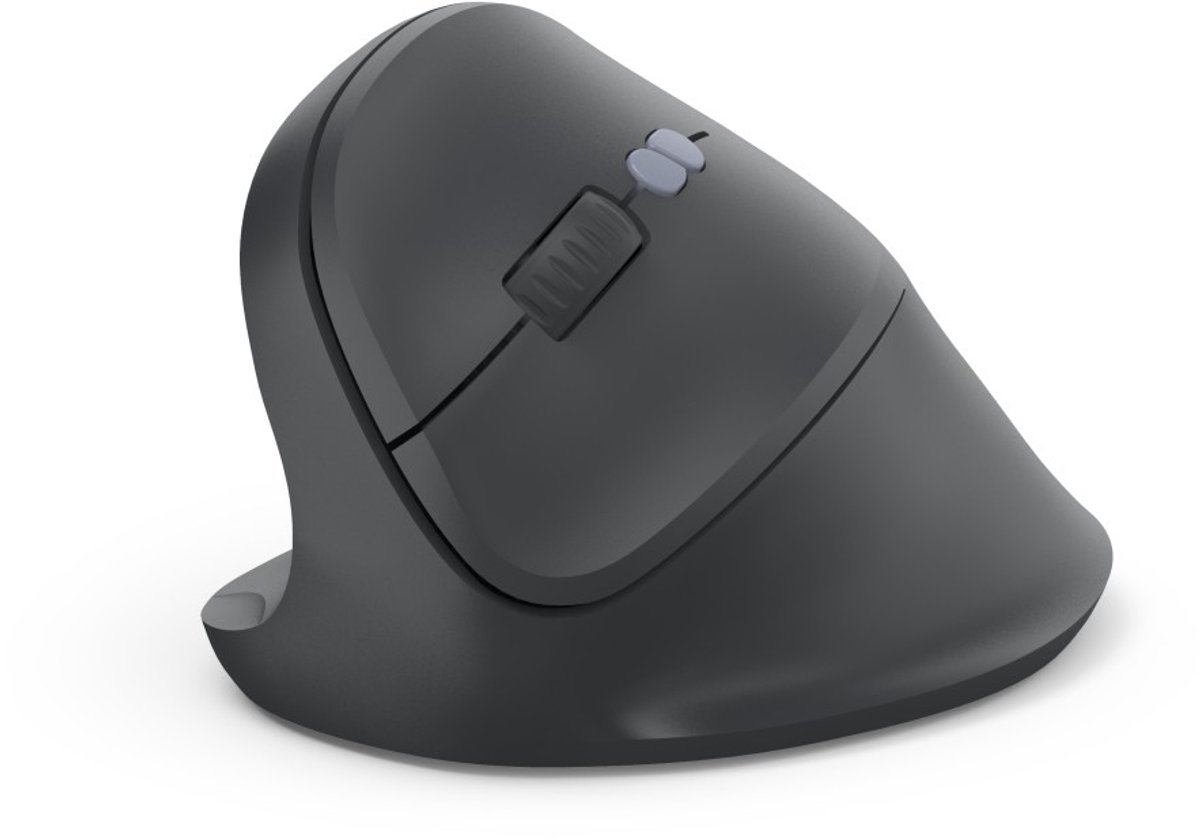 Hama ewm 500l draadloze ergonomisch 3 orig - Hama EWM-500L Draadloze Ergonomische Muis - Linkshandig - Zwart