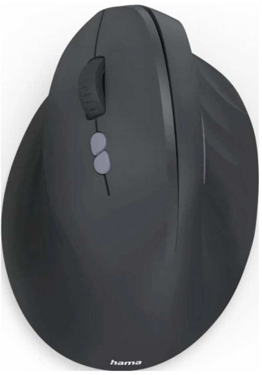 Hama ewm 500l draadloze ergonomisch 9 orig - Hama EWM-500L Draadloze Ergonomische Muis - Linkshandig - Zwart