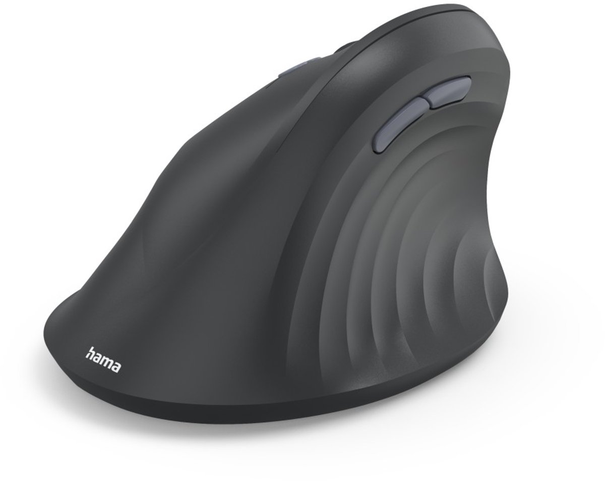 Hama ewm 600l draadloze ergonomisch 8 orig - Hama Ewm-600L - Draadloze Ergonomische - 5 Knoppen - 2.4 GHz Rf Muis