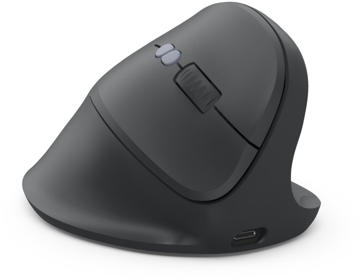 Hama ewm 600r draadloze ergonomisch 3 orig - Hama Ewm-600R - Draadloze Ergonomische - 8 Knoppen - 2.4 Muis (Black)